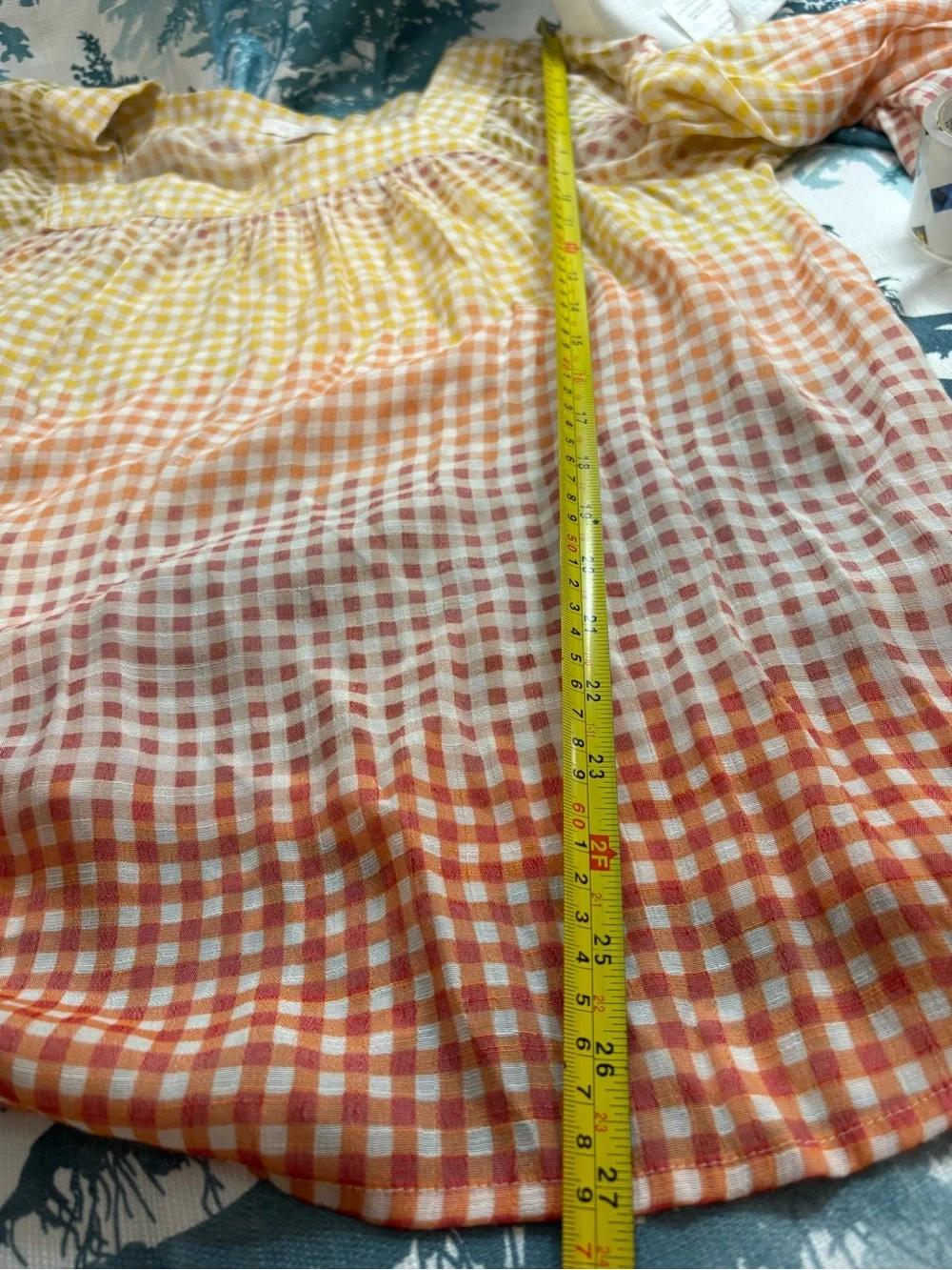 LC Lauren Conrad lightweight gingham